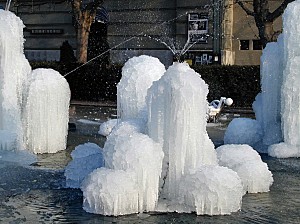 Tinguely Fountain, Basel, 15-Dec-2001
